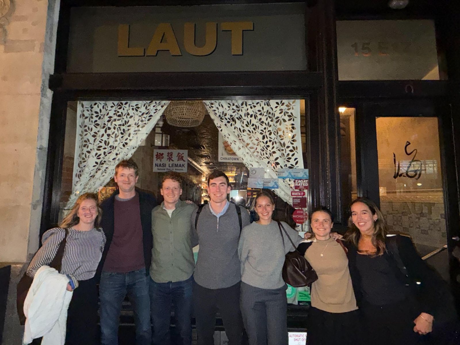 MAREA alumni and students in New York during Climate Week